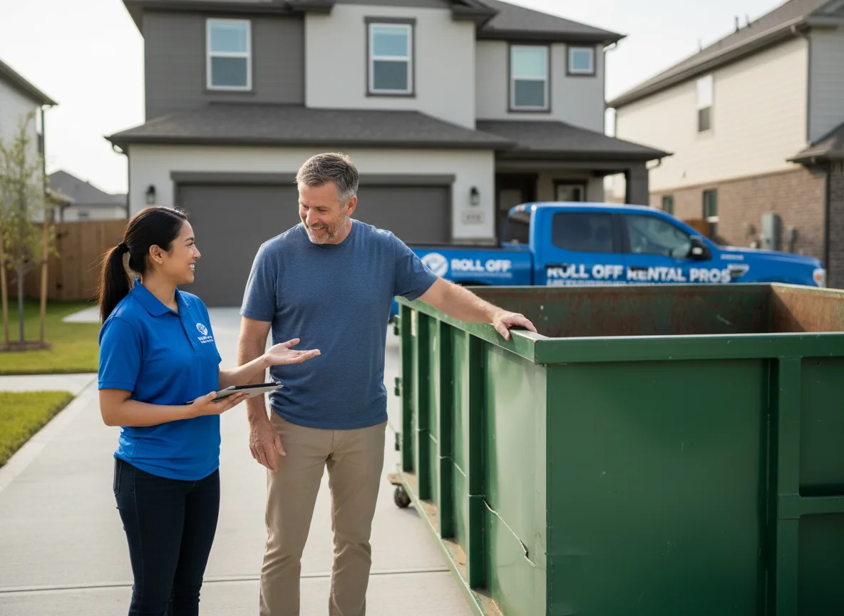 Roll Off Dumpster Rental Tom Bean, TX FAQs